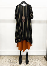 Load image into Gallery viewer, 101.100BORG - LINEN OVERSIZED PANT - BURNT ORANGE