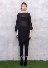 Load image into Gallery viewer, 058.011BLK - SHEER ANGLES TOP - BLACK
