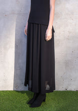 Load image into Gallery viewer, 061.011BLK - DOUBLE LAYER CULOTTE - BLACK