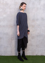 Load image into Gallery viewer, 057.023CHR - ANGLED ASYMM TOP - CHARCOAL

