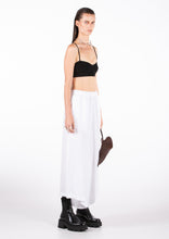 Load image into Gallery viewer, 082.080WHT - LINEN ASYMM CULOTTE
