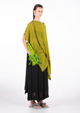 Load image into Gallery viewer, 014A.073WAS - SHEER LONG BOXY TUNIC -  WASABI
